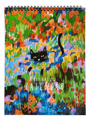 Nuevo Calendario De Pared Para Gatos 2025, Calendario