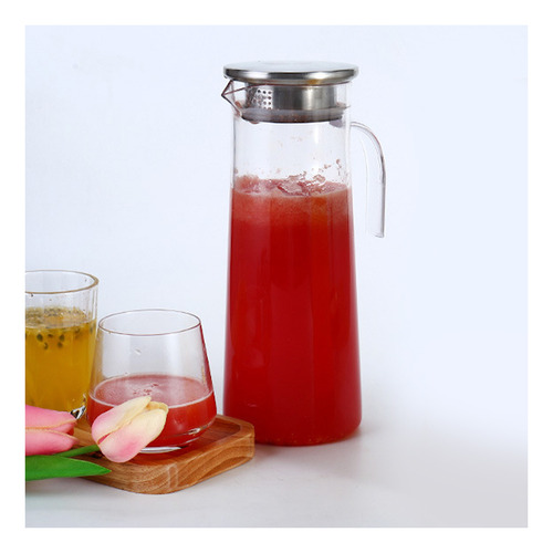 Jarra De Agua Fría Transparente De La Botella De Jugo 1.2 L