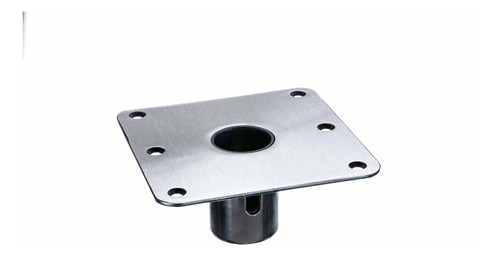 Swivl-eze Serie Placa Base Asiento Acero Inoxidable Cuadrada