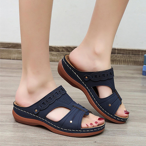 Yc Slipper Planas Versátiles Sandals, Antideslizantes Tacón
