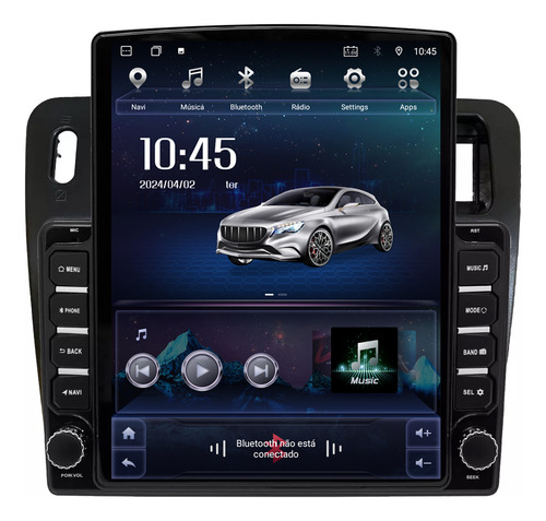 Central Multimidia Tesla Pajero Tr4 9,7p Octacore 4gb 64gb