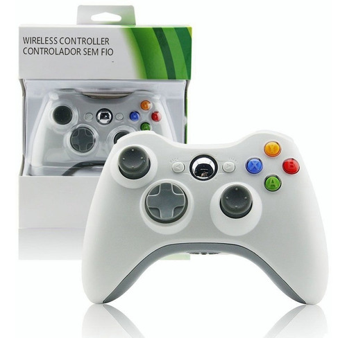 Control Compatible Con Xbox 360 Negro Inalámbrico Genérico