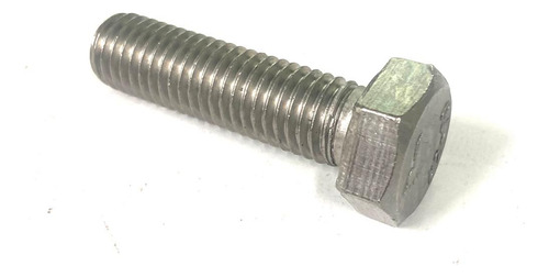 Tornillo hexagonal para máquina de acero inoxidable M14 x 50 mm, 02 piezas