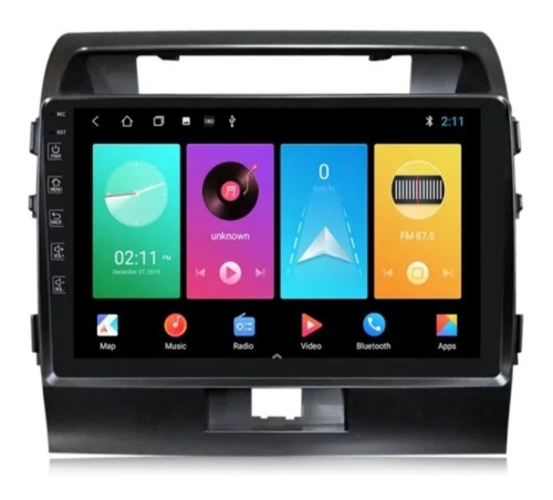 Pantalla Android Toyota Land Cruiser Roraima, 10 Pulgadas