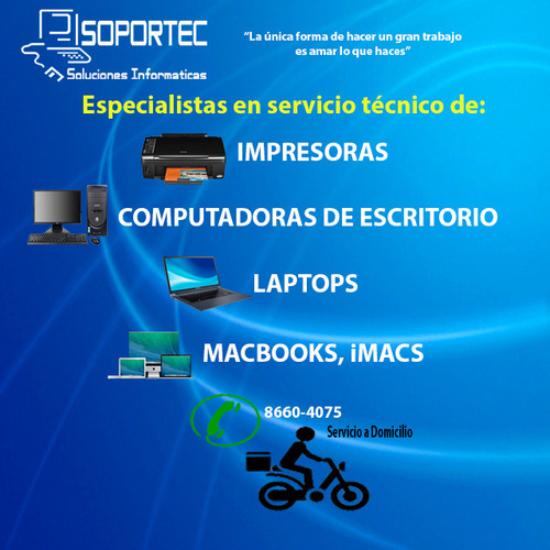 Reparación De Impresoras Y Computadoras Mac Y Microsoft