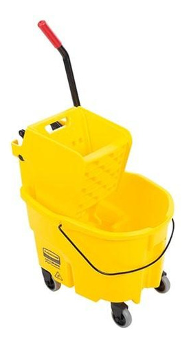 Carro Estruja Mopa C/ Escurridor 25 Lt. Amarillo