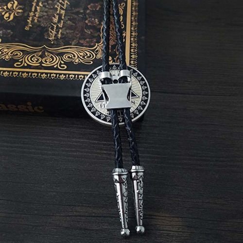 Collar De Corbata Bolo Tie Estilo Vintage Vaquero Occidental