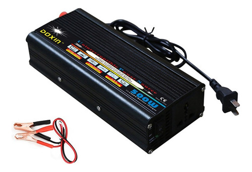 110v 1000w(pico) Inversor Ups Con Cargador Para El Hogar