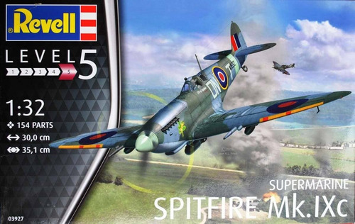 Spitfire Mk.ixc By Revell Germany # 3927  1/32