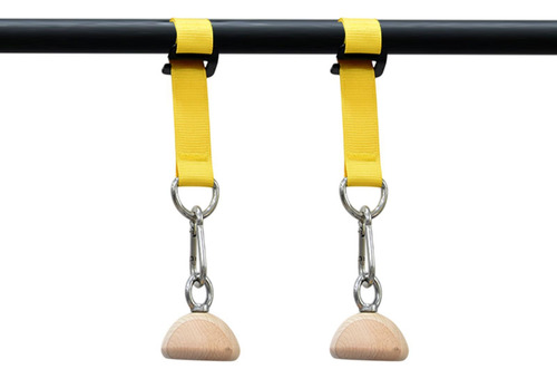 2x Empuñaduras De Con Correas, Plano Inferior De 75 Mm.