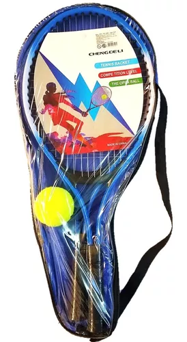 Raqueta tenis junior con funda — DonDino juguetes