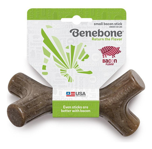 Brinquedo Cães Roer Benebone Bacon Stick Pequeno