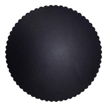 Discos Bases Para Torta Redondo 28 Cms 11 Pulgadas Negro