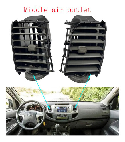 Rejilla De Aire Acondicionado Toyota Hilux 2006 Al 2015