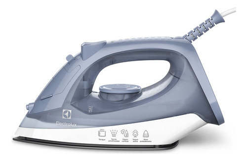 Ferro De Passar A Vapor E A Seco Electrolux Efficient (esi10
