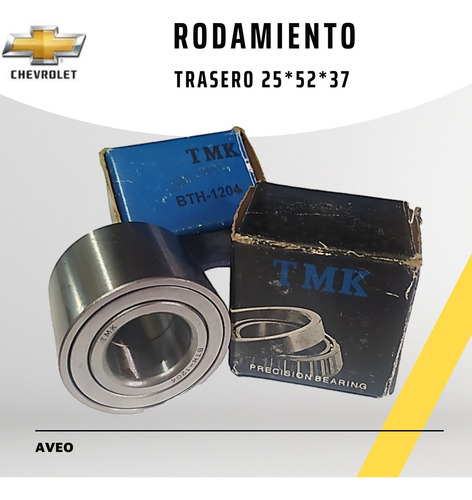 Rodamiento Trasero Blindado  De Chevrolet Aveo (25*52*37)