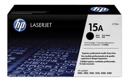 Toner Hp 15a Negro C7115a