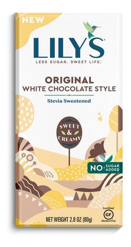 Lily´s Chocolate Blanco Original Con Stevia 80g