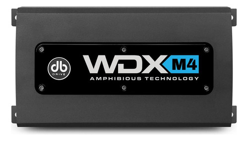 Amplificador Marino 4 Canales Db Drive Wdx M4 1500w Clase D