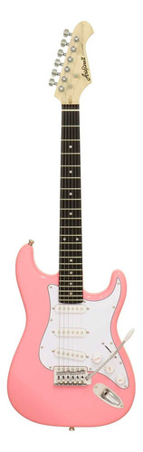 Guitarra Aria Stg Mini Kawaii Pink