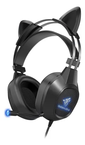 Fone De Ouvido Headset Gamer Gatinho Ps4/x-one Kp-ga04 - KNUP
