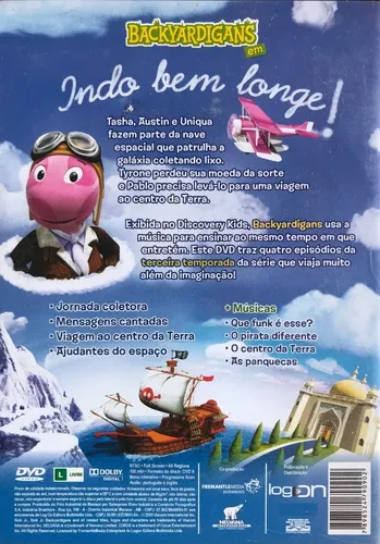Dvd Backyardigans Indo Bem Longe - Original Novo E Lacrado