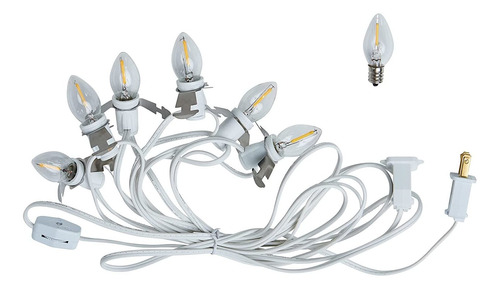 Cable De Accesorios Led Seis Bombillas Encadenables  Ca...