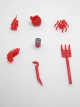 Comprar Lego City 7 Accesorios Color Rojo \u002F Repuestos Lote #1