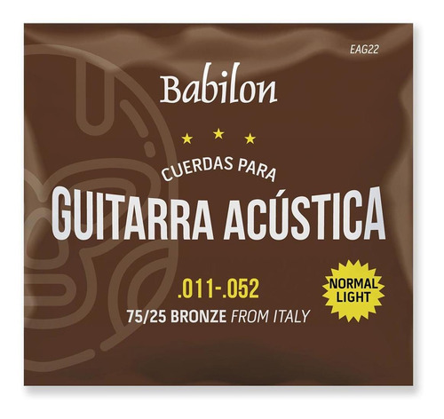 Juego De Cuerdas P/guitarra Acústica Phosphor Bronze 11-52