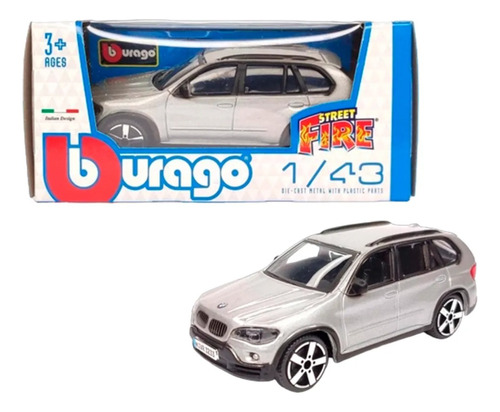 Bmw X5 Camioneta 1:43 Street Fire Burago Febo 