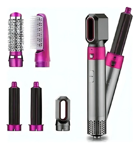 Cepillo Secador Ondulador Hot Air Styler 5 En 1 Alisador