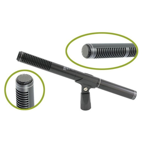 Microfono Unidireccional Con Clip Para Camara, Tipo Cañon