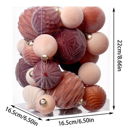 Set De Adornos Navideños Decoration Super Holiday Velvet 3