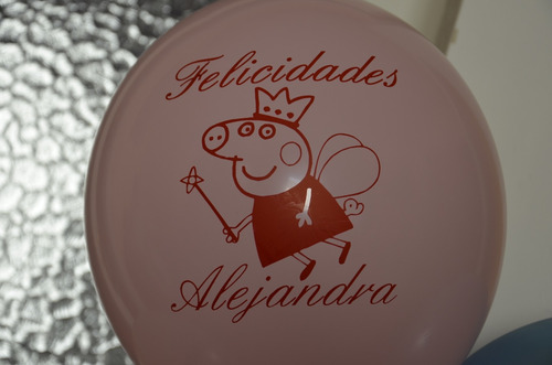 Imagen 2 de 10 de Globos Impresos, Globo Personalizado Uio, Gye, Cuenca, Manta