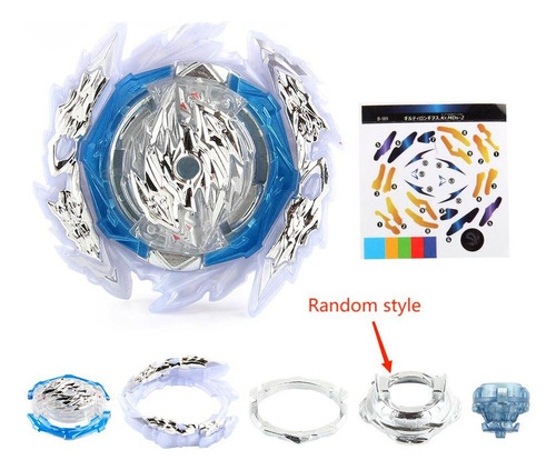 Mq Beyblade B-189 Guilty Longinus Com Lançador Duplo - Db