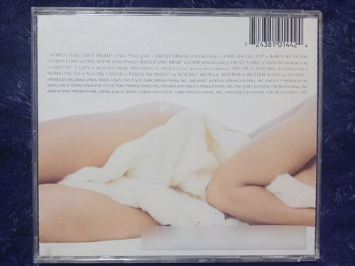 Cd Janet Jackson All For You De Época Europeu C/sticker