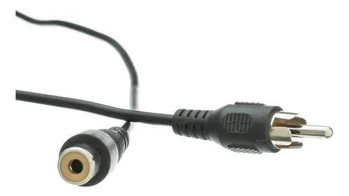 Cable De Extensión Rca Audio Video Macho Hembra 3.66 Metros