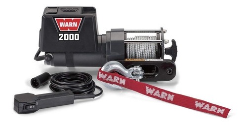 Winch Warn 2000lb, 1 Tonelada 12v Utilitario, 4x4, Atv, Rzr