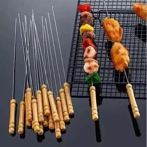 X50 Pinchos Anticuchos Brochetas Asados Fierros Barbacoa