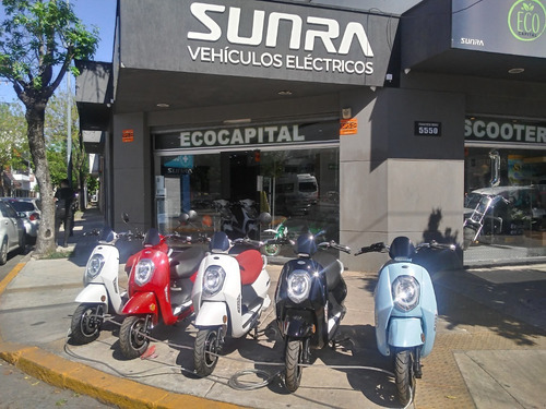 Imagen 11 de 24 de Scooter Grace Moto Electrica Sunra 800w Urbana City Scooter