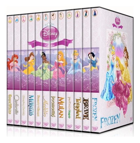 Coleccion Princesas De Disney - Dvd - 12 Films