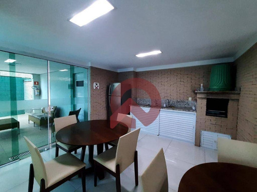 Imagem 9 de 25 de Apartamento Com 2 Dormitórios À Venda, 72 M² Por R$ 430.000,00 - Canto Do Forte - Praia Grande/sp - Ap3332