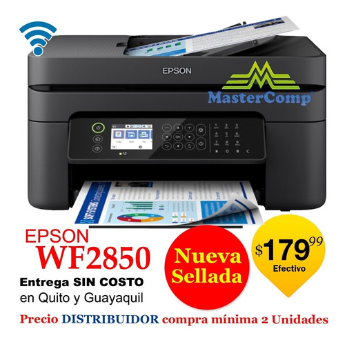 Imagen 2 de 5 de Impresoras Epson Wf2850 / Wf 2830 Para Distribuidores