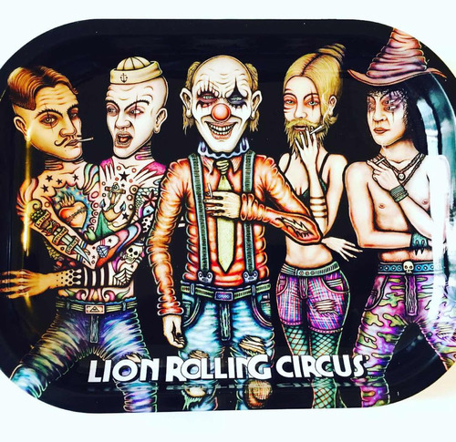 Bandeja Lion Mediana Diseño / Lion Rolling Circus  