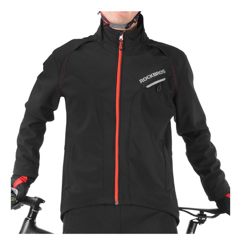 Chaqueta Ciclismo Rockbros Ypw001 Negro