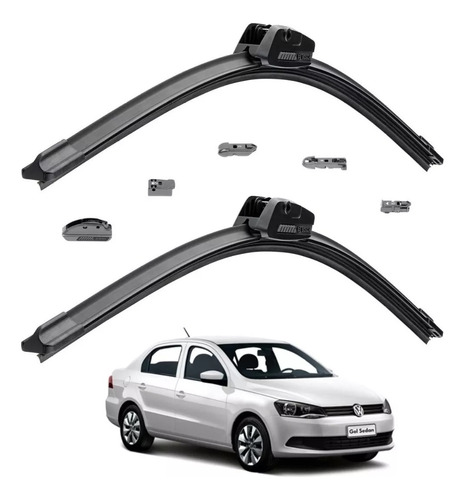 Plumas Limpiaparabrisas Bosch Vw Gol Sedan 2014 2015 Y 2016