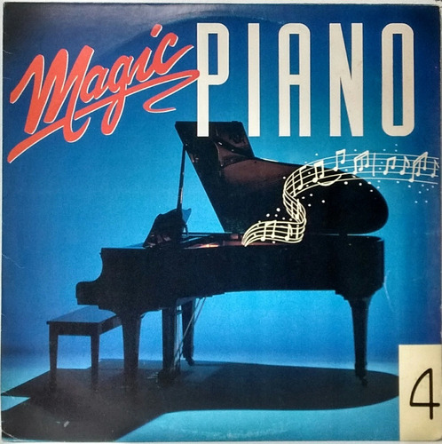 Lp - Magic Piano Vol.4 - 1991 - Disco -  #vinilrosario