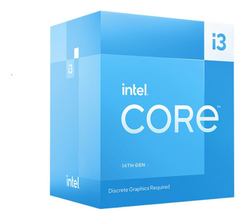 Processador Intel Core I3-14100 Lga17003.5ghz 4.7ghz Turbo