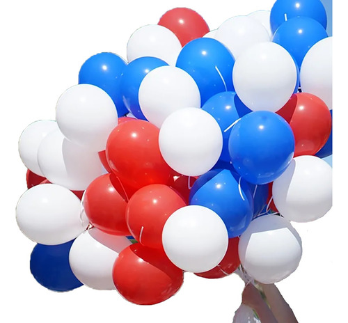 Pack 150 Globos Chile Fiestas Patrias 