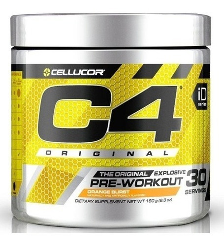 C4  Cellucor Sabor Orange 30 Servicios 